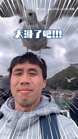 【腳滑警報】兄弟你頭太油吧！但鳥界霍諾德登頂沒在怕XD