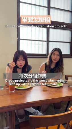 【泰格與雪兒】畢製怎麼搞