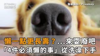 懶一點更長壽？「4件必須懶的事」從洗澡下手...來耍廢吧