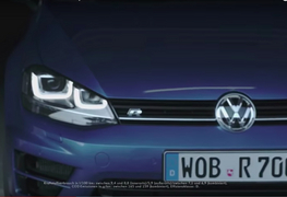 Volkswagen Golf R commercial "The lucky one"