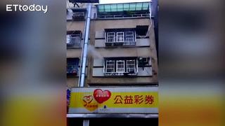 三重公寓清晨火警6人傷婦人命危　男嬰倖躲死劫