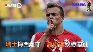 瑞士梅西難守  夏奇提致勝關鍵