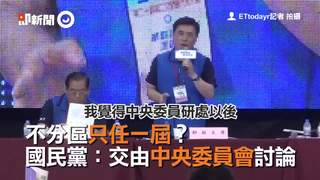 不分區只任一屆？　國民黨：交由中央委員會討論