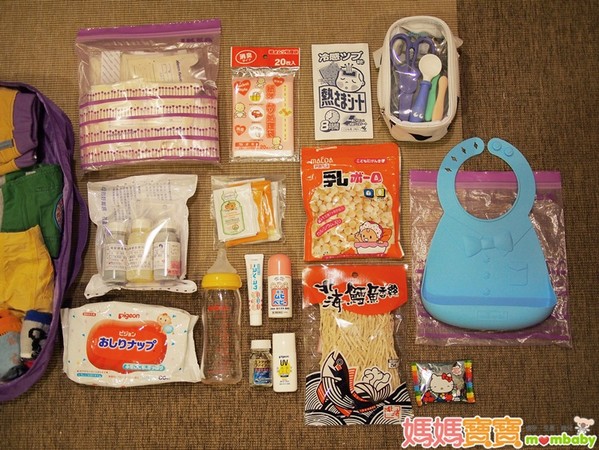 妈妈宝宝\/亲子日本旅行1~5岁必备品清单