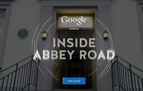 谷歌,google,線上導覽,傳奇錄音室,Abbey Road,披頭四