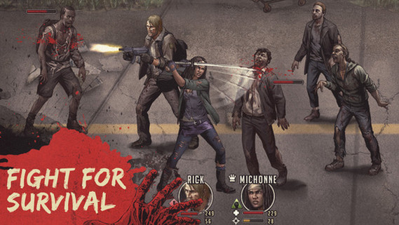 漫畫改編《 The Walking Dead: Road to Survival》上架