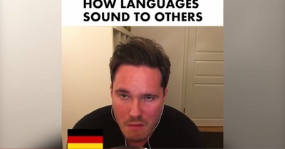 男子模仿11國語言，德國人會想剪他舌頭吧！