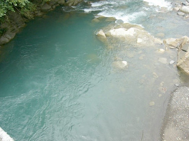 三峽大豹溪被列為危險水域。（圖／新北市府消防局提供）