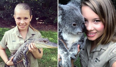 繼承熱愛動物的瘋狂，鱷魚先生女兒長大囉