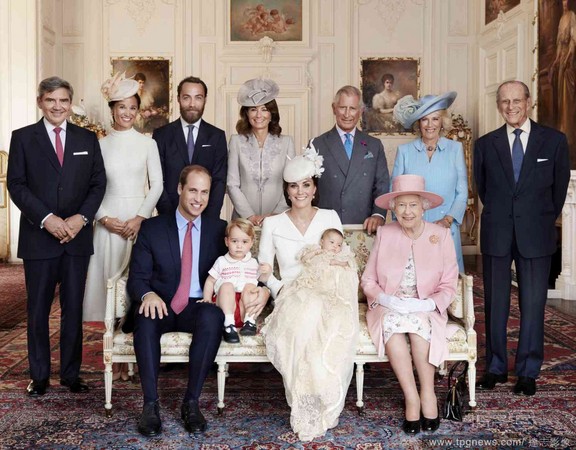 ▲英國王室公布最新的全家福照片。（圖／達志影像）