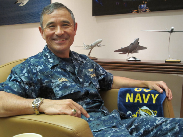 ▲哈里斯被譽為美國海軍內部的「東亞通」。（圖／美聯社）