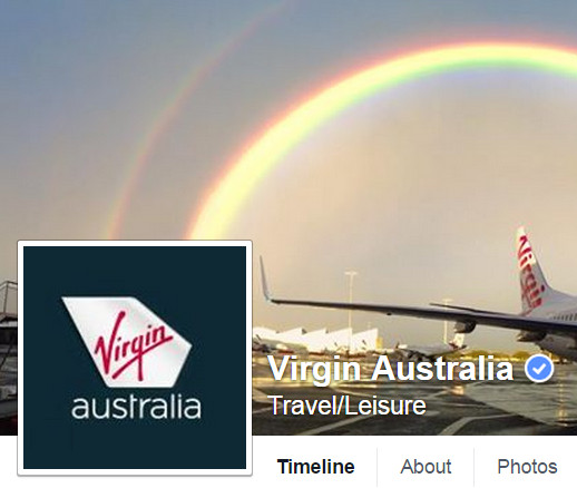 ▲Virgin Australia是一間廉價航空公司。（圖／翻攝自Virgin Australia臉書）