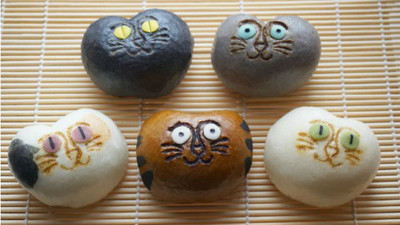 日本招福貓子饅頭　請問要來隻虎斑貓嗎