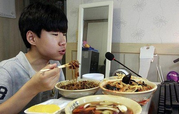 南韓,吃飯,少年,實況,直播,用餐