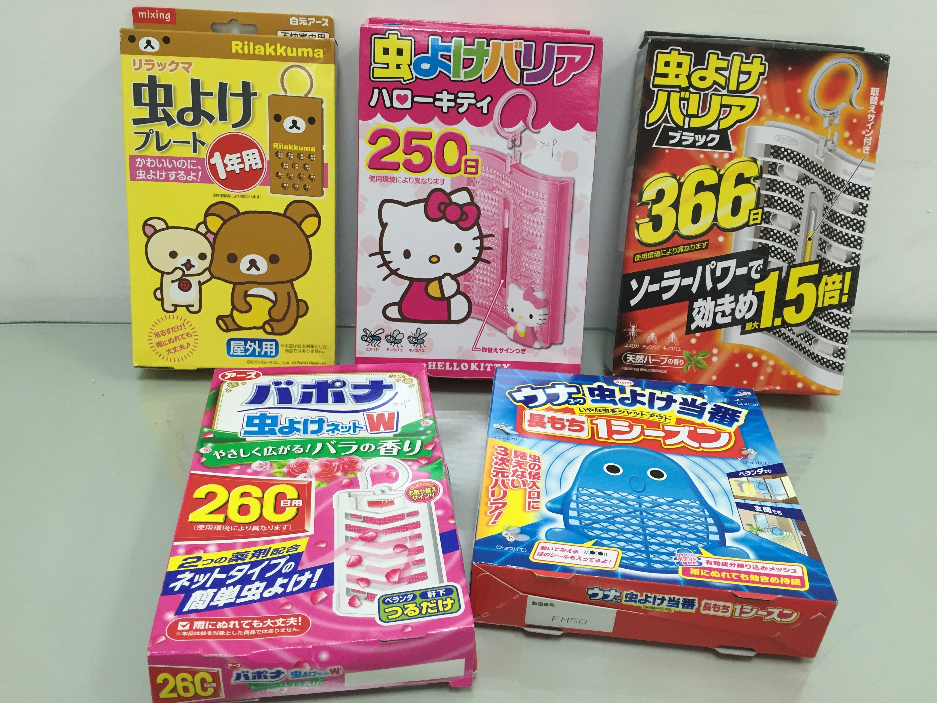 赴日旅遊自帶防蚊產品回台上網賣，31人被依違反環境用藥管理法規定警告及開罰。(圖／新北市環保局提供)