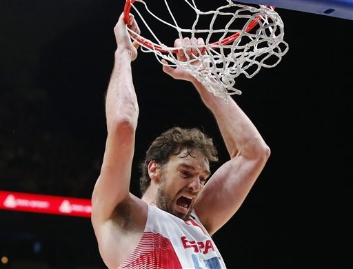 西班牙籃球選手賈索，Pau Gasol。（圖／達志影像／美聯社）