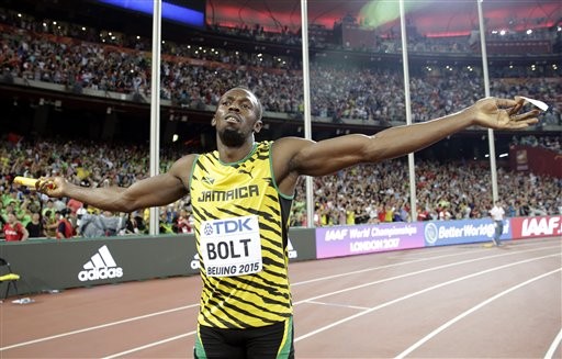 牙買加短跑選手博爾特，Usain Bolt（圖／達志影像／美聯社）