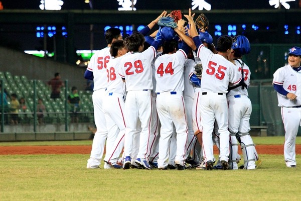 亞錦賽中華隊獲勝。（ 圖／中華棒協提供）