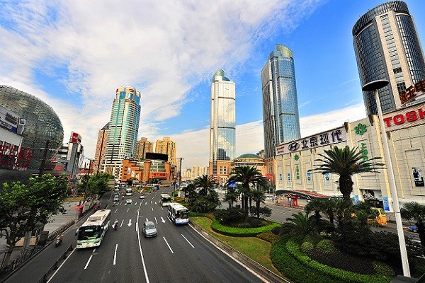 上海徐匯商圈。(圖／取自上海旅遊局網站)