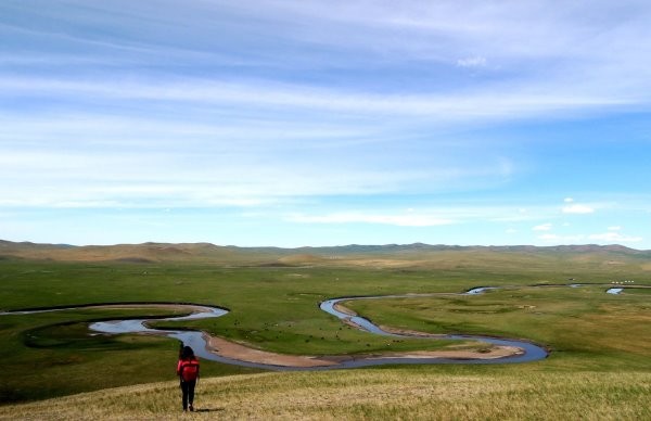 呼倫貝爾大草原是世界最著名的四大草原之一，由內蒙古第一大湖呼倫湖與貝爾湖而得名。（圖／網友李安君授權提供，請勿隨意翻攝。）