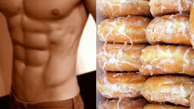 如果把帥哥比喻成食物…等等！為什麼腹肌是甜甜圈？