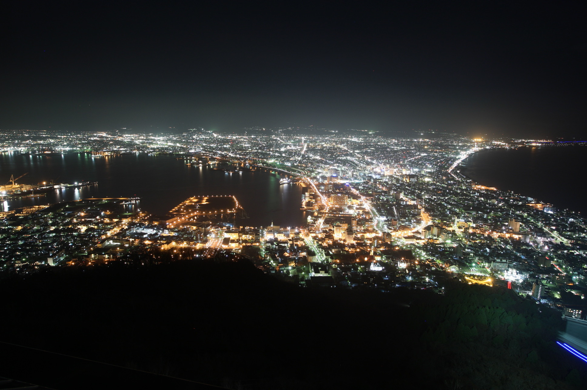 左右對稱的微笑海岸線函館必看的世界頂級夜景 Ettoday旅遊雲 Ettoday新聞雲