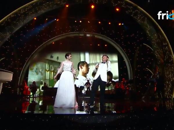 第52屆金馬獎頒獎典禮，陳奕迅、楊丞琳表演。（圖／翻攝自friDay影音）