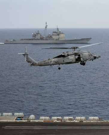 ▲2015年的馬拉巴爾軍事演習（Exercise Malabar）印度海軍宣稱S56「殲滅」美國海軍SSN705。（圖／達志影像／美聯社）