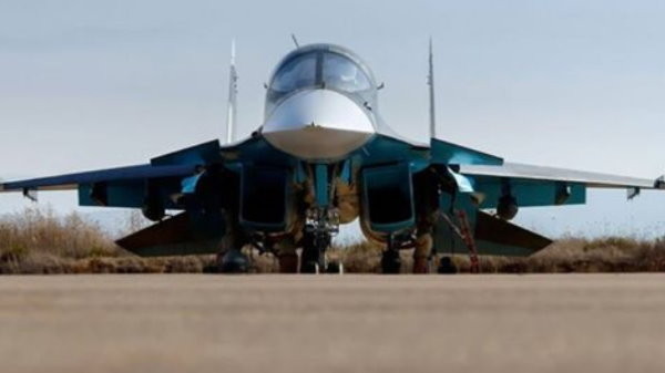 俄羅斯出動蘇愷-34(Su-34)空襲IS（伊斯蘭）的運油車隊。（圖／翻攝自俄羅斯軍方網站）