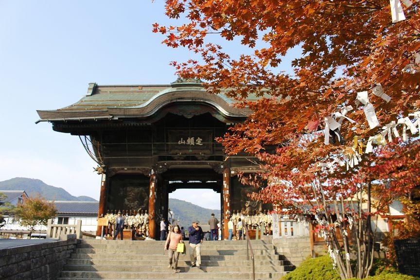 日本長野縣善光寺（圖／記者蔡玟君攝）