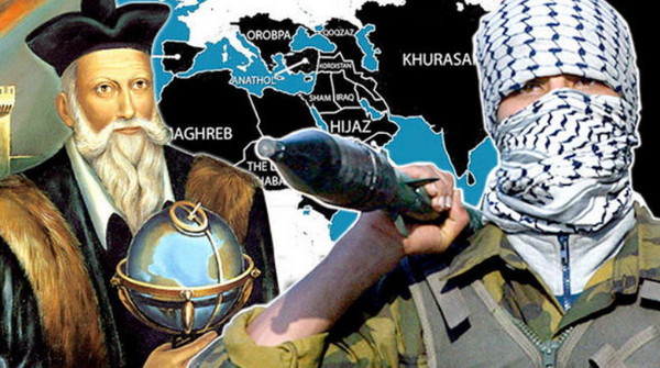 法國大預言家諾斯特拉達穆（左)預告了ISIS的崛起？ (圖／翻攝自網路)