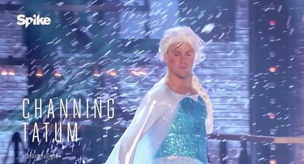 查寧塔圖扮《冰雪奇緣》Elsa。（圖／翻攝自《每日郵報》）