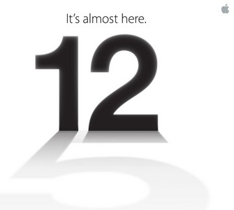 12映出「5」倒影　蘋果暗示新iPhone 5問市