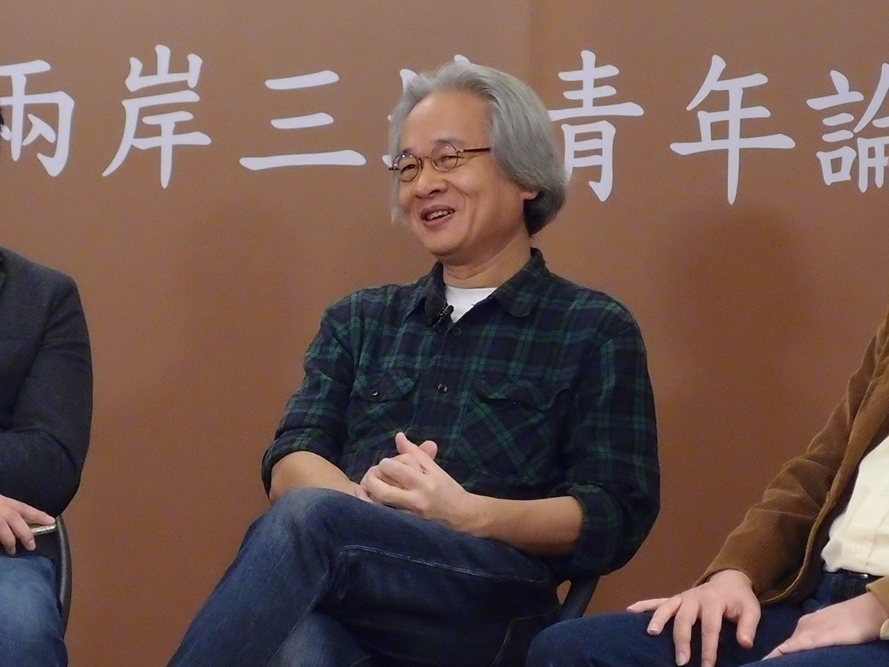 馮光遠參與BBC中文網所舉辦的台灣大選兩岸三地青年論壇與談。（圖／記者林冠瑜攝）
