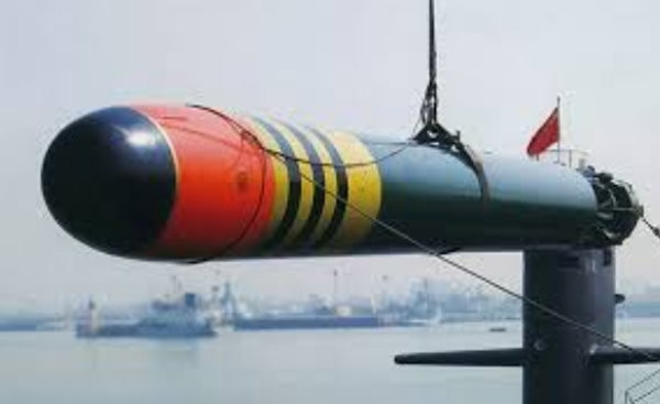 解放軍研發的魚6重型線導反潛／反艦多用途魚雷。（圖／翻攝自大陸網站）