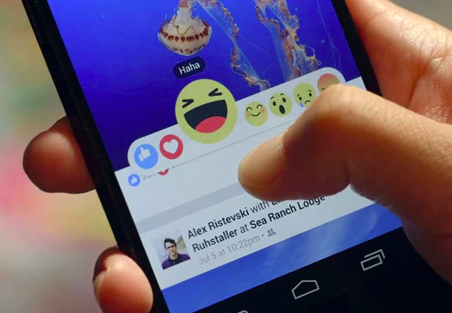 Facebook：未來幾週內，用戶將可使用「讚」以外的按鈕(圖／取自Facebook)
