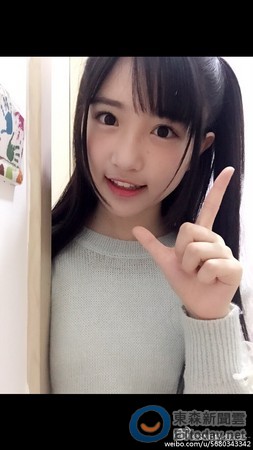 中國第一美女易主！SNH48費沁源被讚「完爆橋本環奈」。（圖／取自費沁源微博）