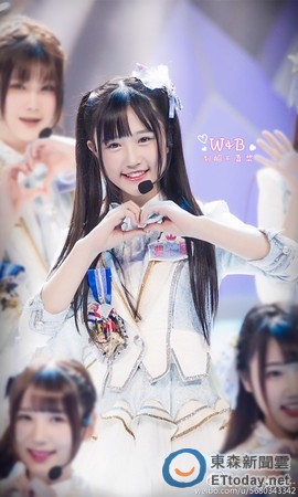 中國第一美女易主！SNH48費沁源被讚「完爆橋本環奈」。（圖／取自費沁源微博）