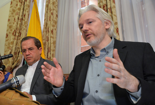 維基解密創辦人阿桑奇（Julian  Assange）。（圖／達志影像／美聯社）