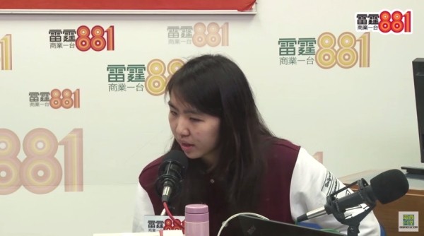 香港大學學生會新會長孫曉嵐19日表示，「港獨」可行，她會支持。（圖／翻拍翻攝自YouTube／商業電台）