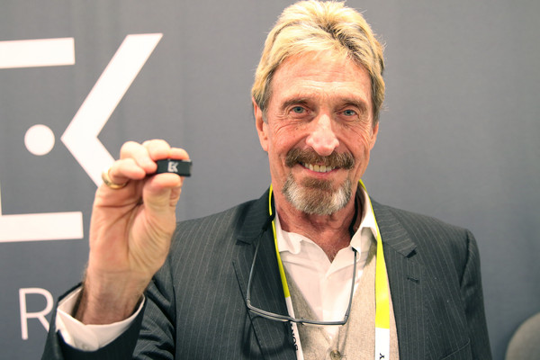 John McAfee。（圖／達志影像／美聯社）