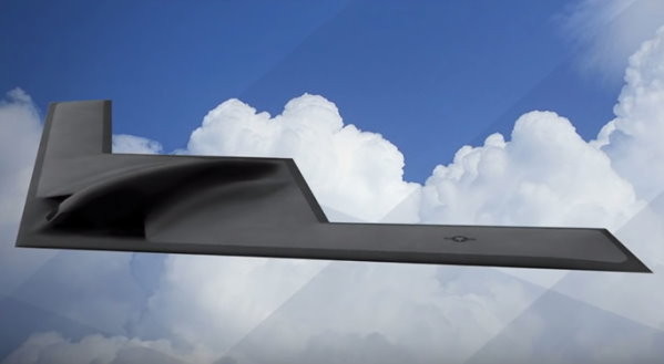 美國軍方公布下一代的「遠程打擊轟炸機」B-21。（圖／取自美國空軍官網）