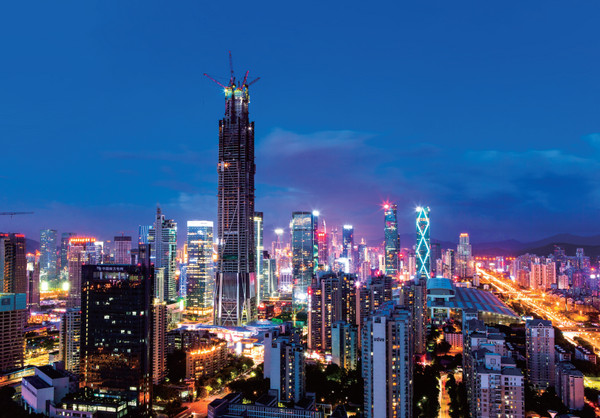 深圳位於珠江口東岸的一座濱海城市，外貿出口總額連續22年居大陸大中城市首位。（圖／翻攝自大陸網站）