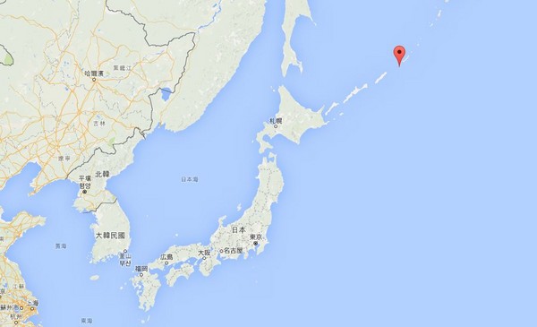 ▲千島群島位置圖。（圖／Google Map）