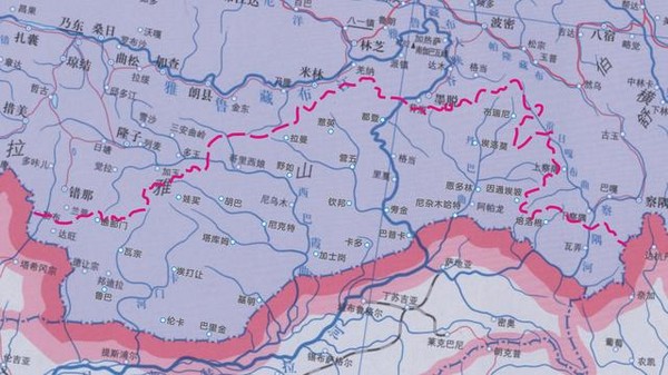 郝晓光:被印度控制的藏南地区《中国地图》应