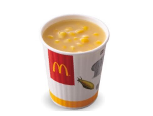 麥當勞玉米濃湯。（圖／取自麥當勞官網）