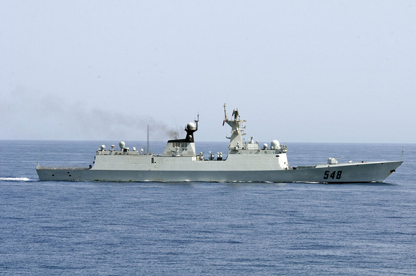 解放軍054A型導彈護衛艦。（圖／翻攝自維基百科）