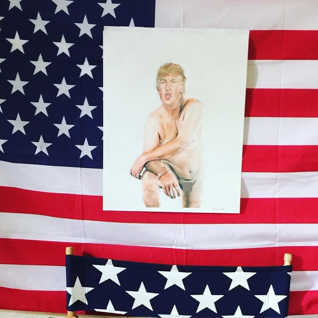 Trump dick rides