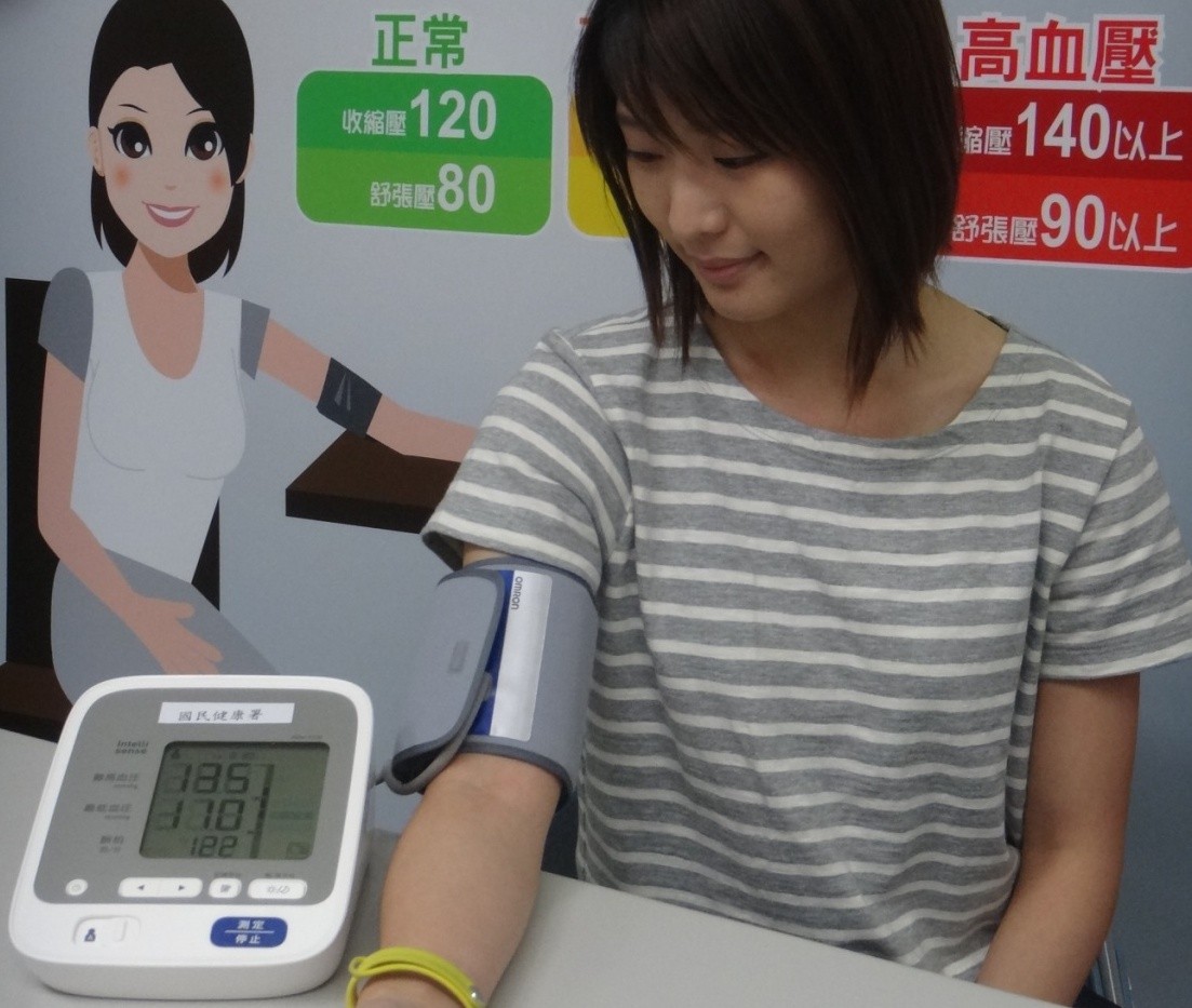 高血壓,量血壓。（圖／記者嚴云岑攝）