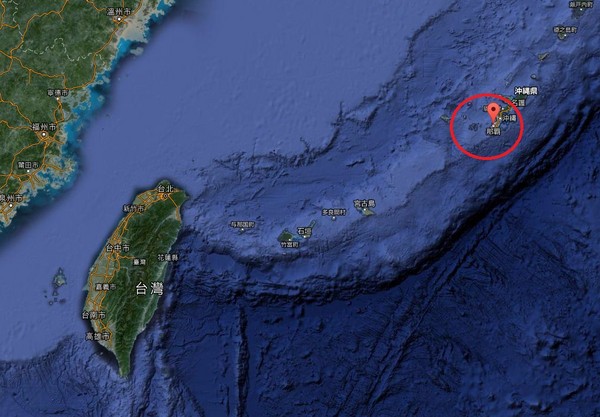 沖繩那霸市查獲台灣人運毒。（圖／翻攝自Google Map）